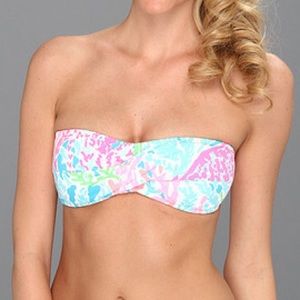Lilly Pulitzer Bandeau Bikini Top